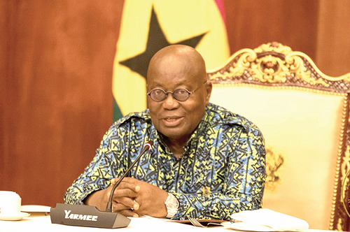 President  Nana Addo Dankwa Akufo-Addo 