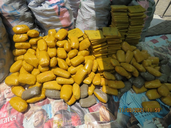 NACOC, police intercept 9,752 slabs of cannabis in V/R