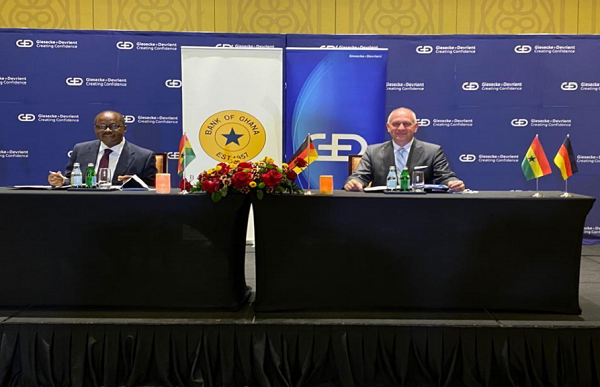 Bank of Ghana partners German firm in digital currency rollout