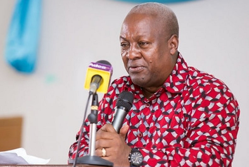Former President, Mr John Dramani Mahama