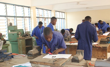 FLASHBACK: Some candidates writing practical examination