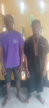 Fosu (left) and Sadick were sentenced to a total of 25 years imprisonment for cable theft