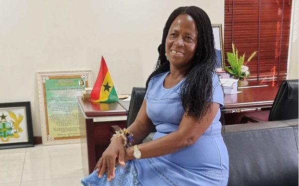 The Member of Parliament for Ada constituency, Madam Comfort Doyoe Cudjoe-Ghansah
