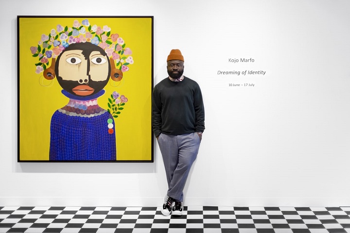 Ghanaian artist sells out London exhibition