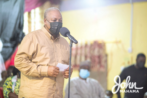 Former President John Mahama