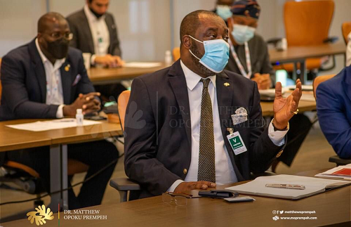 Minister for Energy, Dr Matthew Opoku Prempeh