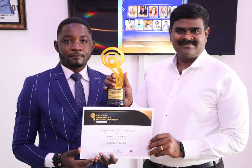 Kingdom Exim wins big at National Governance & Leadership Awards