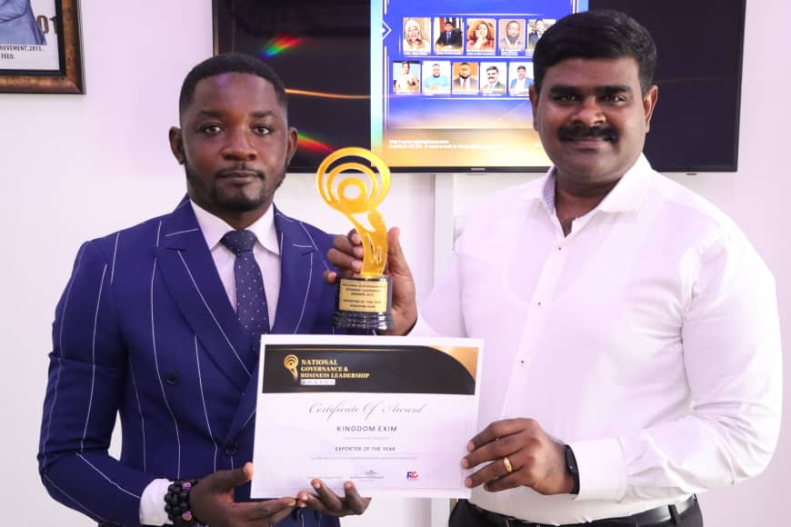 Kingdom Exim wins big at National Governance &amp; Leadership Awards