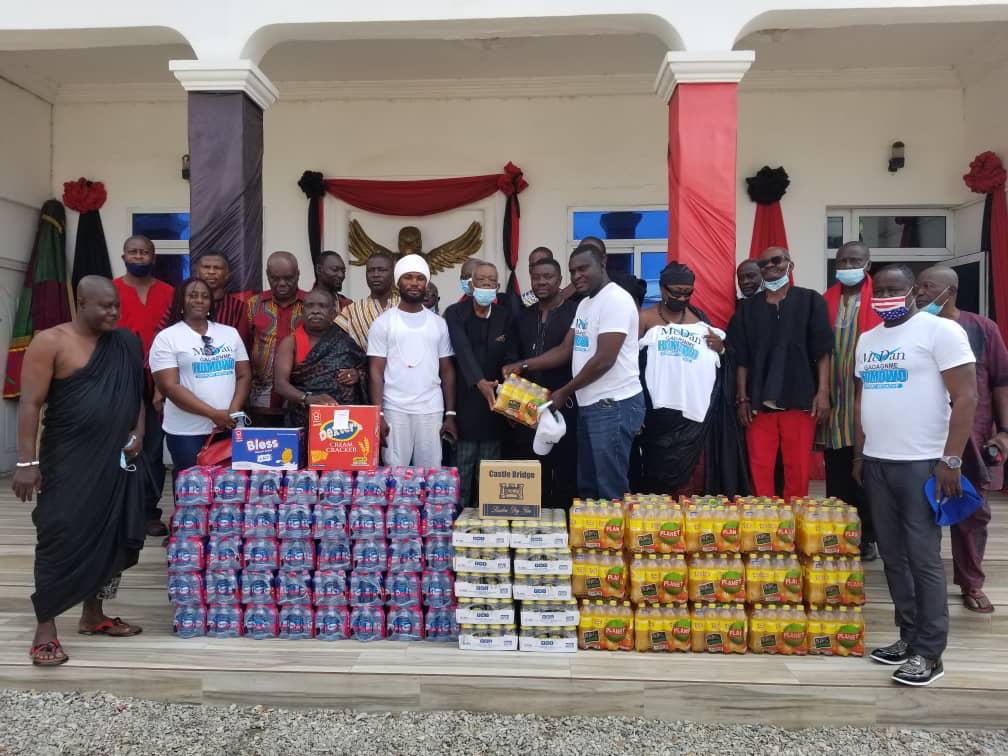 Philanthropist Dr McKorley donates to Homowo