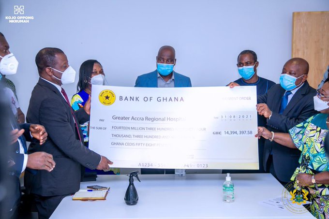 Prez Akufo-Addo fulfils promise to conjoined twins, pays GH¢14m for surgery