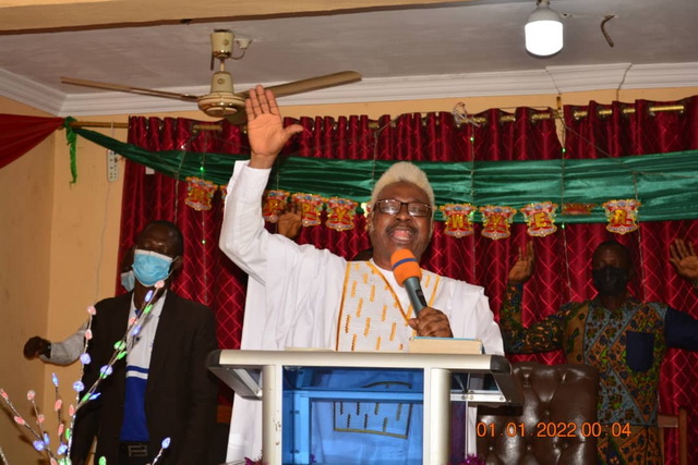 Rev Maxwell K.K Liwangol, General Overseer of the Evangelical Church of Ghana