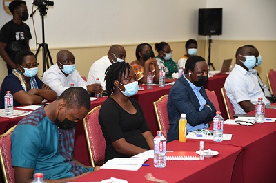 Some participants at the workshop, PIX: EBO HANSON