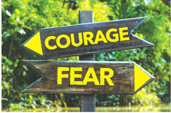 Courage and fear