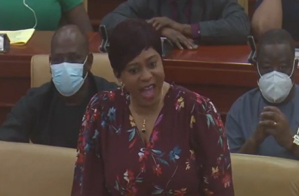 Adwoa Safo addresses allegations of impersonation in Parliament
