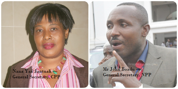 NPP, CPP wish Ghanaians healthy, prosperous New Year