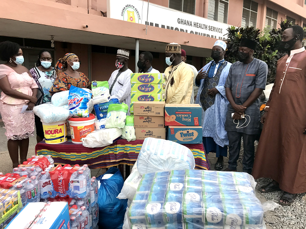 Ummu-Qura Islamic Institute supports Mamobi General Hospital