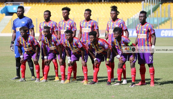 Accra Hearts of Oak line up