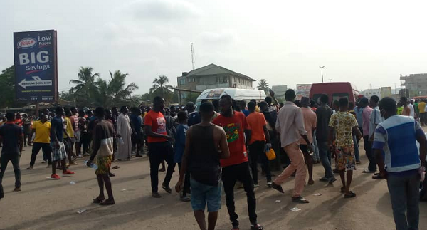 Commercial drivers' protest lead to clashes at Ablekuma