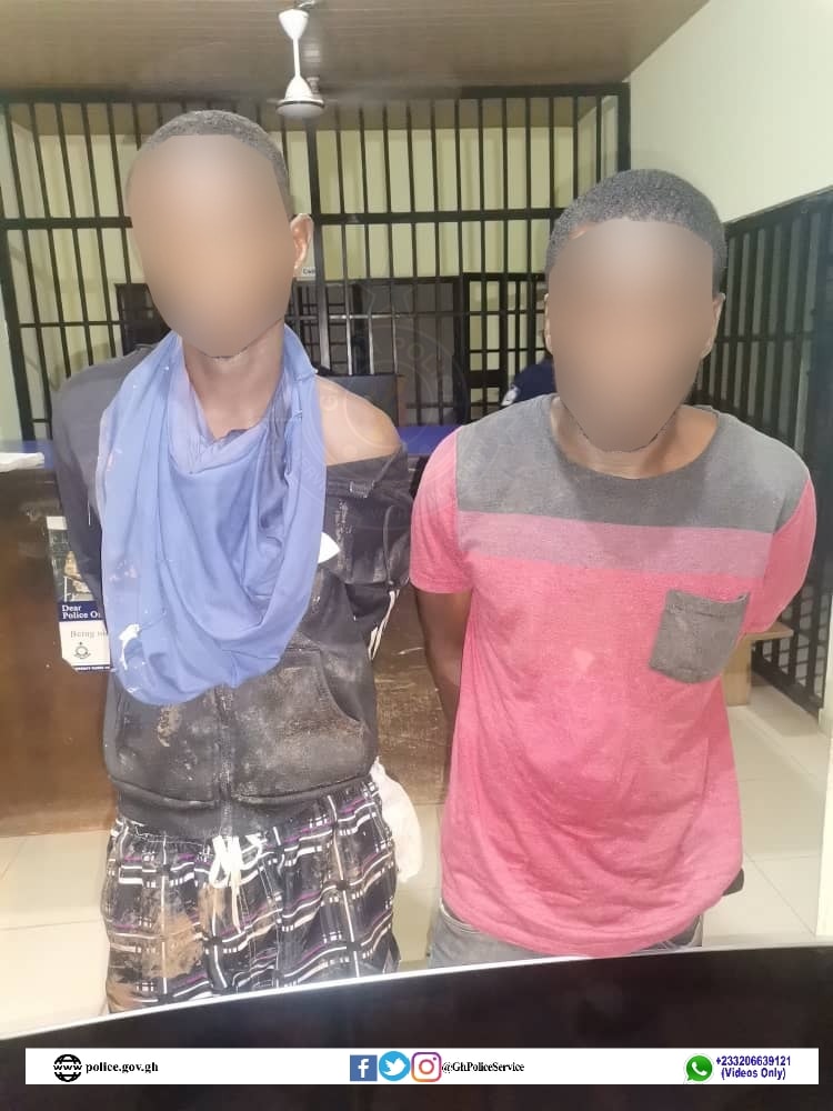 East Legon Hills: 2 robbery suspects terrorizing residents busted