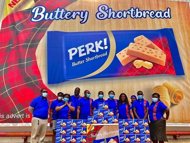 The Perk Butter Shortbread team at the launch