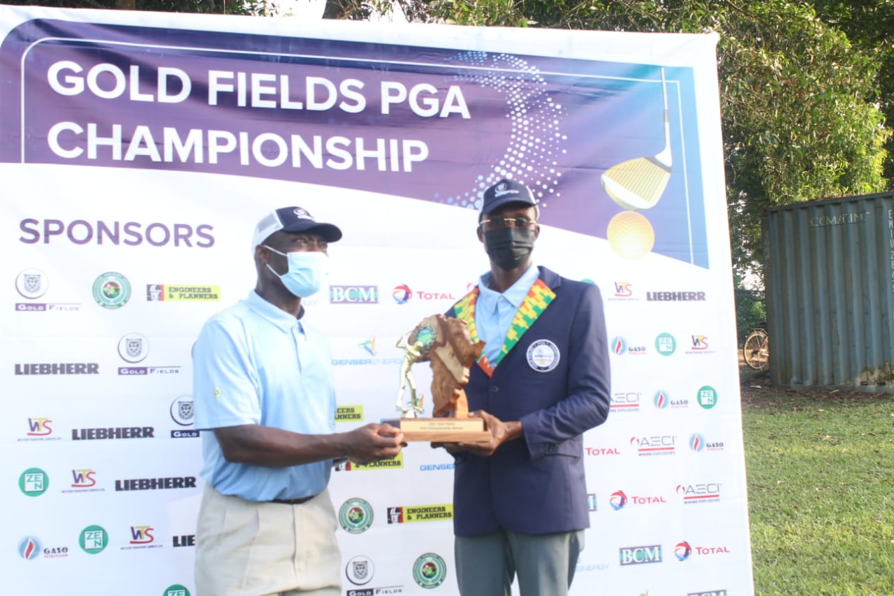 Golf: Torgah completes treble at Gold Fields PGA Championship