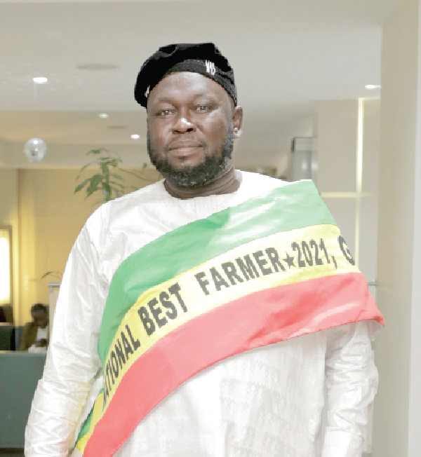 Alhaji Mashud Mohammed — National Best Farmer for 2021 