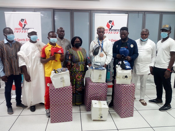 Black Bombers receives awards from Trust Emporium