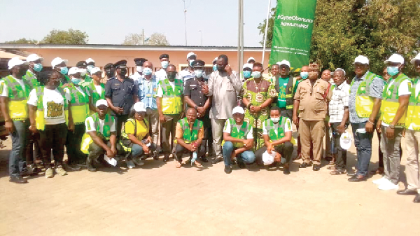 Participants after the launch