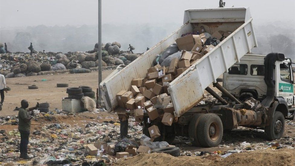 In Nigeria, some vaccine supplies have arrived too close to their use-by date, and have had to be dumped