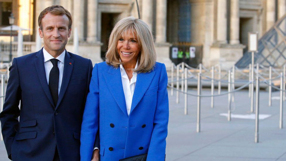 A lawyer for Mrs Macron confirmed she will take action over the fake claim
