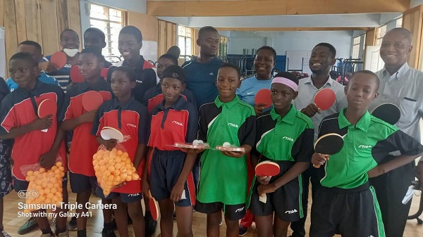 ITTF donates ping-pong equipment to Ekis Montessori