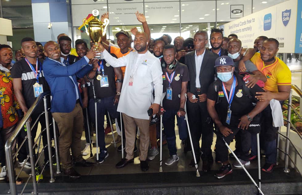 Ghana Amputee League Clubs Association congratulates the National Amputee soccer team