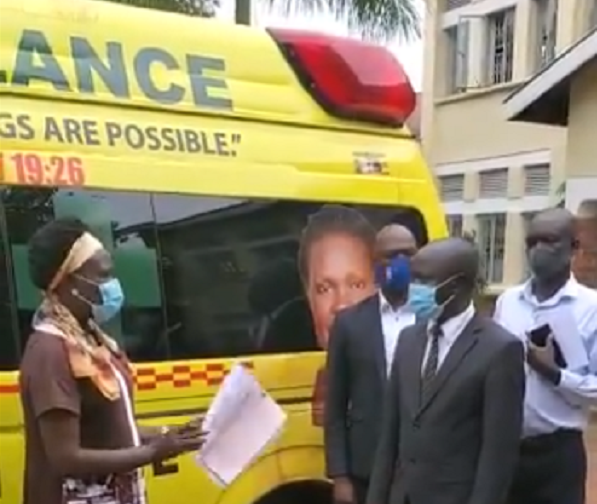 Ugandan minister takes back ambulance after losing party primary