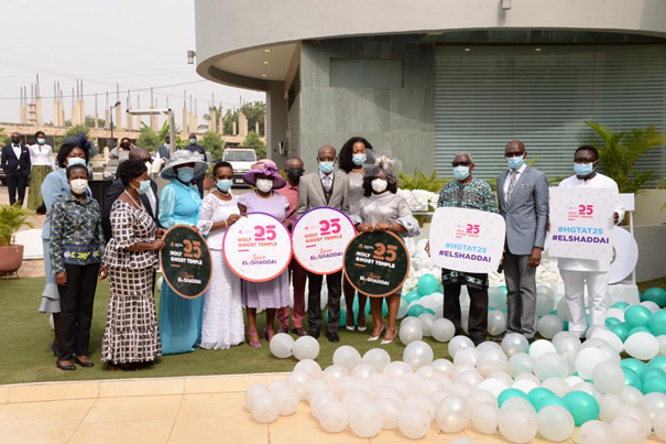 Church Leadership at the launch of anniversary &amp; unveiling 3D logo