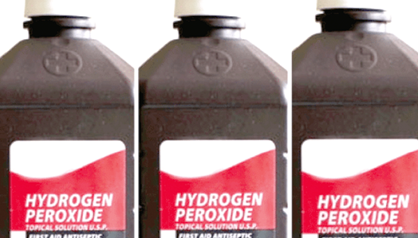 Hydrogen Peroxide mouthwash gargle to limit SARS-CoV-2 infection