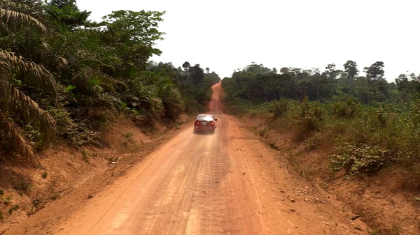 Part of the road