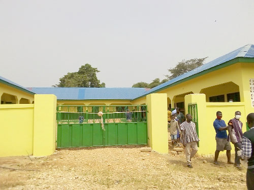 The new Islamic Primary School at Akyem Nsutam 
