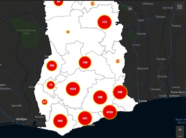 COVID-19: Ghana Health Service reports 15 deaths in 24hrs