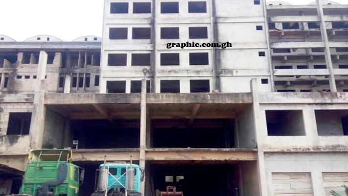 The Mother and Baby Unit of the Komfo Anokye Teaching Hospital earmarked for demolition