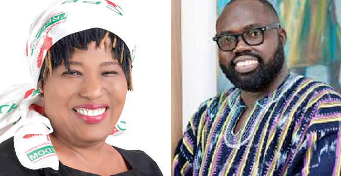  Nana Yaa Jantuah — CPP &  Peter Boamah Otokunor — NDC