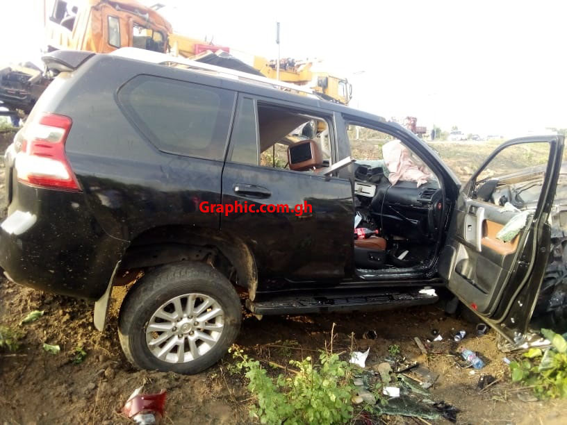Okyereko junction: 3 killed in road accident on Cape Coast-Accra highway [VIDEO]
