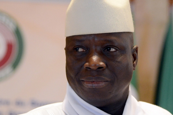 former president Yahya Jammeh.