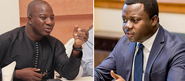 Mahama Ayariga and Ntim Fordjour