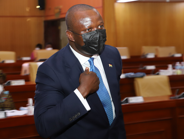 Mr Samuel Abu Jinapor — Minister of Lands and Natural Resources