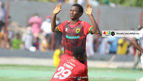 Asante Kotoko's Ibrahim Imoro refused to celebrate the opener against his former side