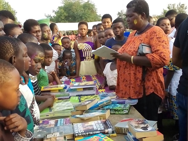 Nneka Foundation feeds, clothes children in Juapong, Battor