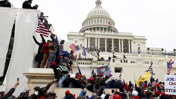 Pro-Trump mob storm US Capitol