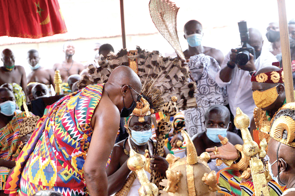 President expresses appreciation to Ashanti