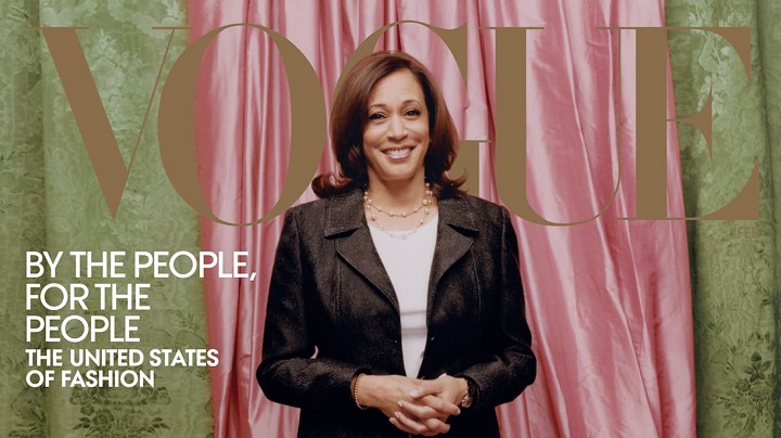 People unhappy with Kamala Harris Vogue cover