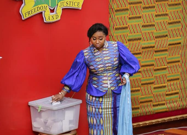 The Member of Parliament (MP) for Dome Kwabenya, Sarah Adwoa Safo